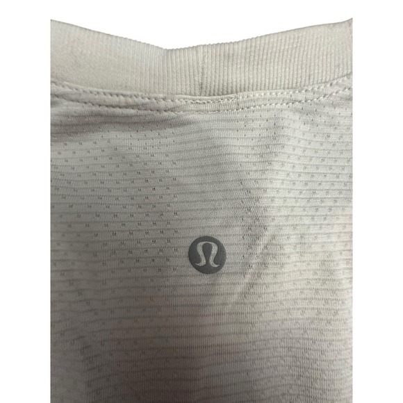 Lululemon Swiftly Womens Size 4 White Top Tech Long Sleeve Activewear #FF1-5 - Picture 3 of 7